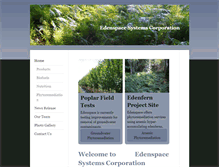 Tablet Screenshot of edenspace.com